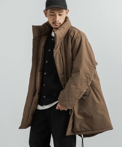 Audience(オーディエンス)の「60/40クロス 中綿 M-65ミリタリーモッズコート オーバーサイズ AUD7158(モッズコート・メンズ・オリーブ/ブラック/ブラウン/ブルーグレー/グレー・M/L/XL)」の5枚目の写真