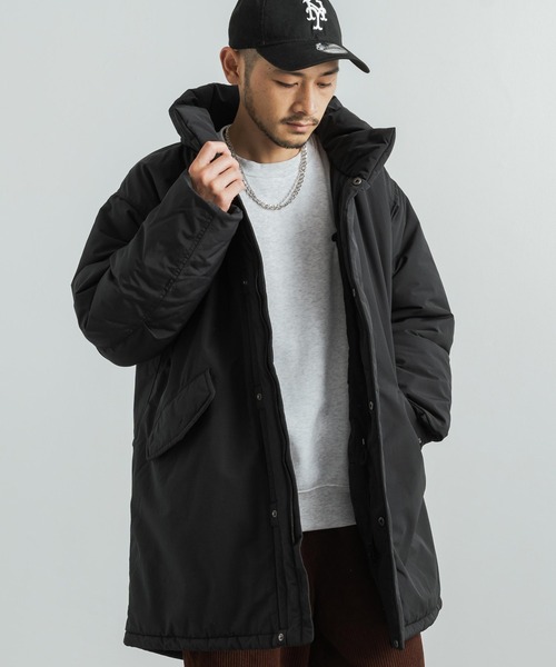 Audience(オーディエンス)の「60/40クロス 中綿 M-65ミリタリーモッズコート オーバーサイズ AUD7158(モッズコート・メンズ・オリーブ/ブラック/ブラウン/ブルーグレー/グレー・M/L/XL)」の7枚目の写真