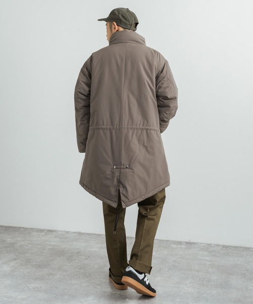 Audience(オーディエンス)の「60/40クロス 中綿 M-65ミリタリーモッズコート オーバーサイズ AUD7158(モッズコート・メンズ・オリーブ/ブラック/ブラウン/ブルーグレー/グレー・M/L/XL)」の11枚目の写真