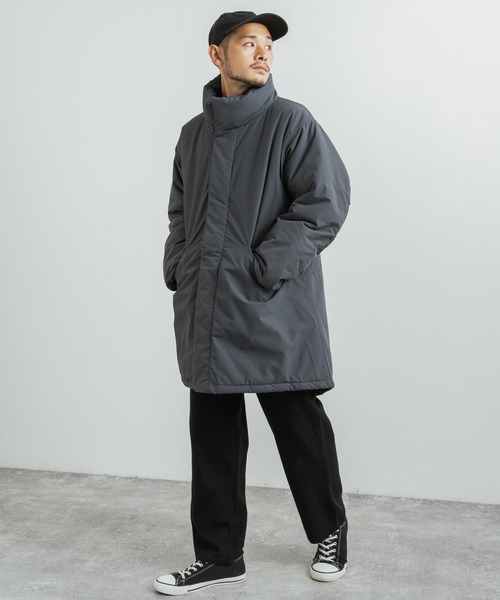 Audience(オーディエンス)の「60/40クロス 中綿 M-65ミリタリーモッズコート オーバーサイズ AUD7158(モッズコート・メンズ・オリーブ/ブラック/ブラウン/ブルーグレー/グレー・M/L/XL)」の14枚目の写真
