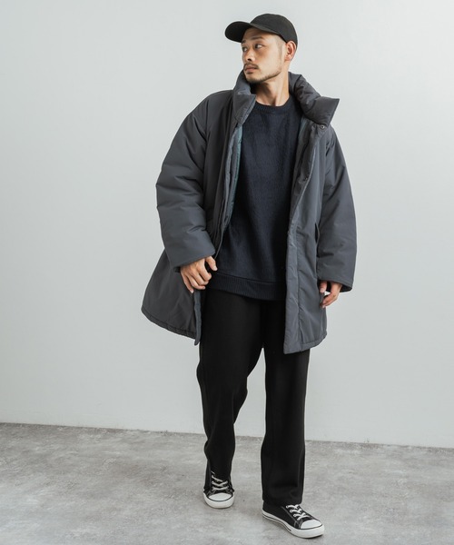 Audience(オーディエンス)の「60/40クロス 中綿 M-65ミリタリーモッズコート オーバーサイズ AUD7158(モッズコート・メンズ・オリーブ/ブラック/ブラウン/ブルーグレー/グレー・M/L/XL)」の15枚目の写真