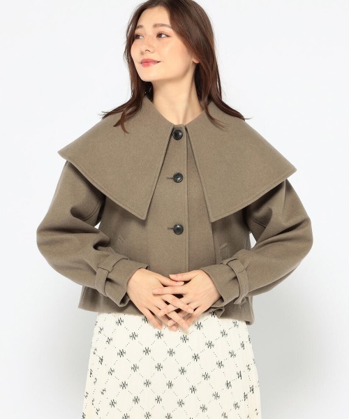 MISCH MASCH（ミッシュマッシュ）の「ビッグカラーショートコート