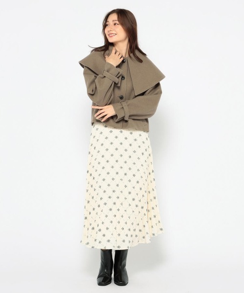 MISCH MASCH（ミッシュマッシュ）の「ビッグカラーショートコート 