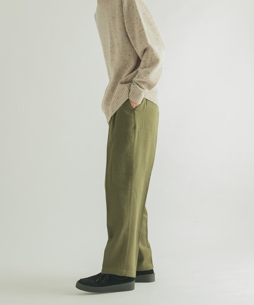 FORK&SPOON（フォークアンドスプーン）の「FORK&SPOON　ツイードパンツ（その他パンツ・メンズ・カーキ/グレー・5/4）」の7枚目の写真