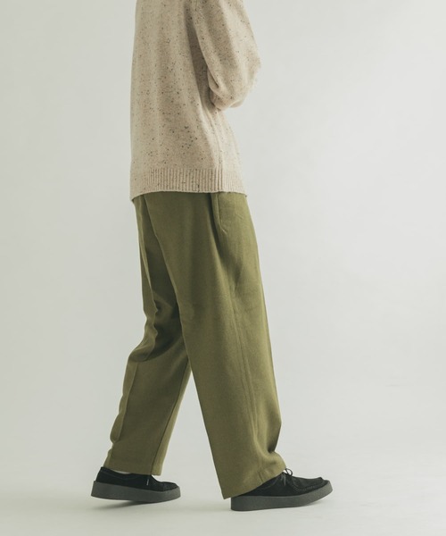 FORK&SPOON（フォークアンドスプーン）の「FORK&SPOON　ツイードパンツ（その他パンツ・メンズ・カーキ/グレー・5/4）」の12枚目の写真
