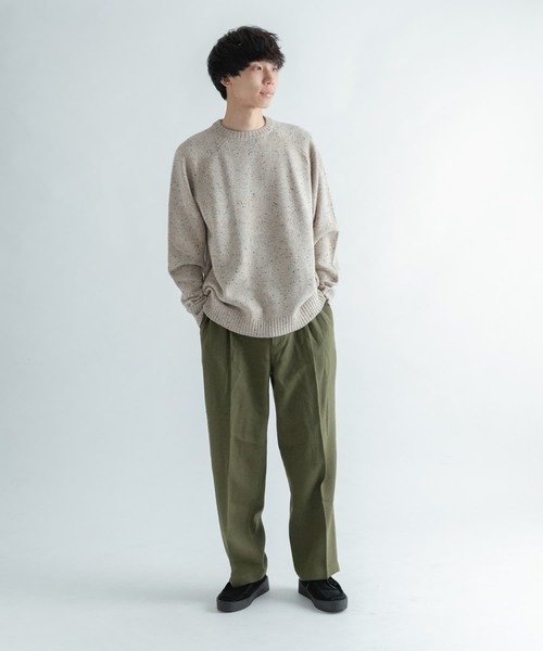 FORK&SPOON（フォークアンドスプーン）の「FORK&SPOON　ツイードパンツ（その他パンツ・メンズ・カーキ/グレー・5/4）」の17枚目の写真