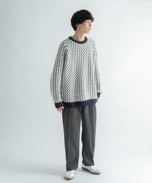 FORK&SPOON（フォークアンドスプーン）の「FORK&SPOON　ツイードパンツ（その他パンツ・メンズ・カーキ/グレー・5/4）」の13枚目の写真