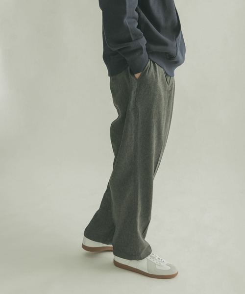 FORK&SPOON（フォークアンドスプーン）の「FORK&SPOON　ツイードパンツ（その他パンツ・メンズ・カーキ/グレー・5/4）」の9枚目の写真