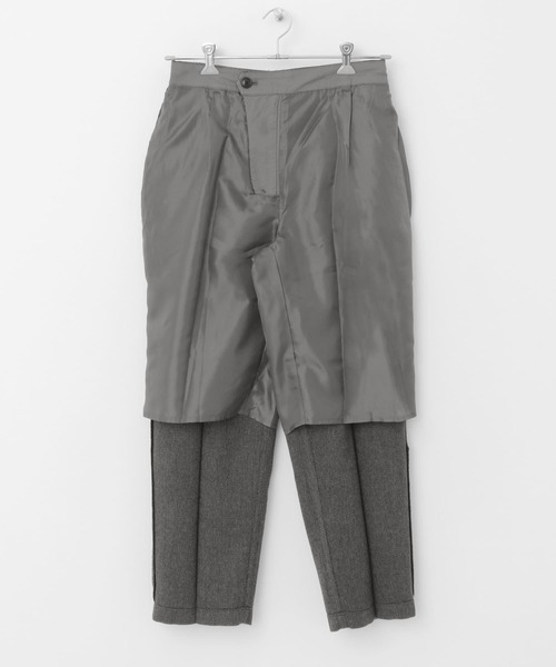 FORK&SPOON（フォークアンドスプーン）の「FORK&SPOON　ツイードパンツ（その他パンツ・メンズ・カーキ/グレー・5/4）」の21枚目の写真