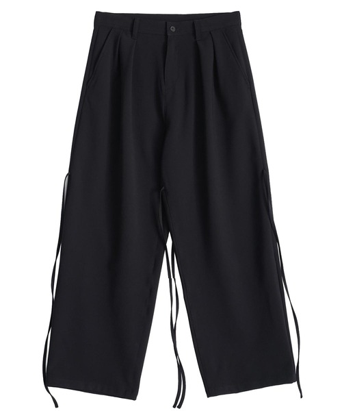 SHAREEF(シャリーフ)の「DOUBLE CLOTH WIDE PANTS(その他パンツ・メンズ・チャコール/ブラック/ラベンダー/ホワイト系その他・2/3/1)」の5枚目の写真