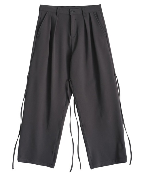 SHAREEF(シャリーフ)の「DOUBLE CLOTH WIDE PANTS(その他パンツ・メンズ・チャコール/ブラック/ラベンダー/ホワイト系その他・2/3/1)」の12枚目の写真