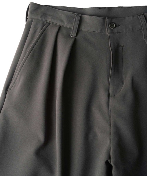 SHAREEF(シャリーフ)の「DOUBLE CLOTH WIDE PANTS(その他パンツ・メンズ・チャコール/ブラック/ラベンダー/ホワイト系その他・2/3/1)」の13枚目の写真