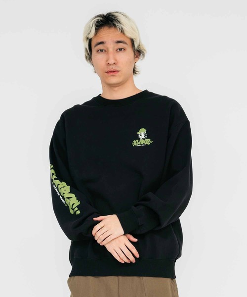XLARGE（エクストララージ）の「TAGGING LOGO CREWNECK SWEAT