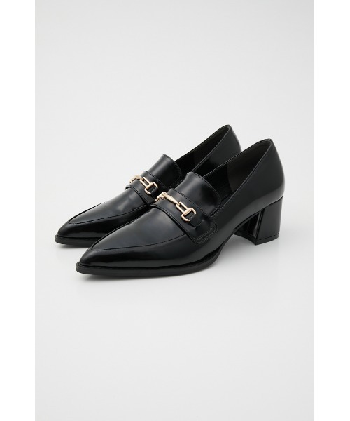 rienda(リエンダ)の「ポインテットトゥスレンダーチェーンローファー(ローファー・レディース・ブラック/アイボリー/シルバー・MEDIUM/SMALL/LARGE)」の11枚目の写真