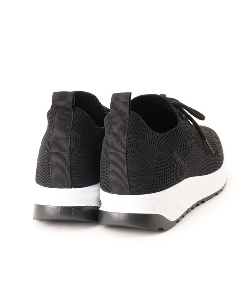 SHOO・LA・RUE（シューラルー）の「◆丸洗い楽ちんニットスニーカー（スニーカー・レディース・グレー/ブラック・35/25/45）」の8枚目の写真