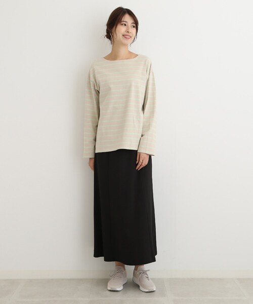 SHOO・LA・RUE（シューラルー）の「◆丸洗い楽ちんニットスニーカー（スニーカー・レディース・グレー/ブラック・35/25/45）」の10枚目の写真