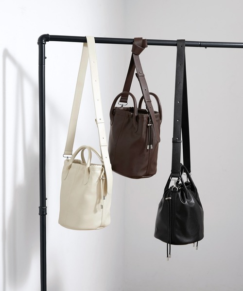 セール】2WAYエフェクト巾着ショルダーバッグ EMMA CLOTHES