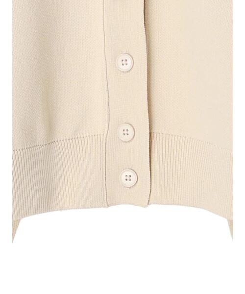 Green　Parks（グリーンパークス）の「レース衿付きニットカーディガン（カーディガン/ボレロ・レディース・ブラック/ピンク/ホワイト・FREE）」の20枚目の写真