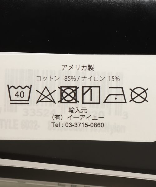 Railroad Sock(レイルロードソック)の「【RAILROAD SOCK / レイルルロード ソックス】Welt Top Socks(3P)(ソックス/靴下・メンズ・グレー/ブラック/ホワイト・FREE)」の4枚目の写真