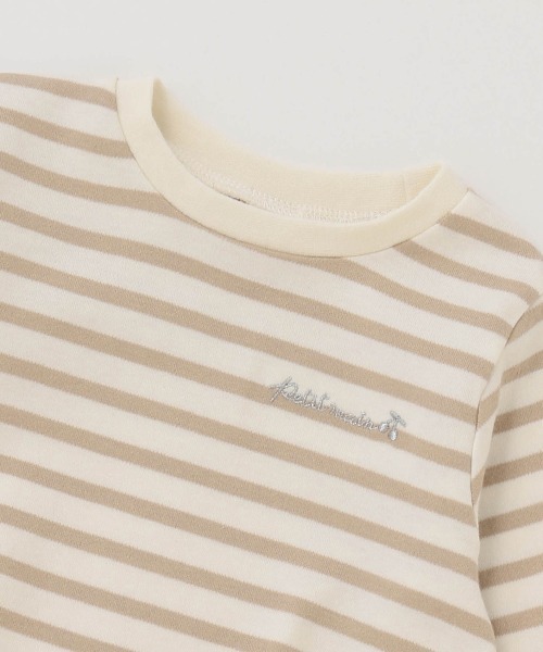 petit main（プティマイン）の「【GOOD PRICE】フレアー長袖T★（Tシャツ/カットソー・キッズ・ライトベージュ/オレンジ/アイボリー/グリーン・110cm/120cm/80ｃｍ/100cm/130cm/90cm）」の10枚目の写真
