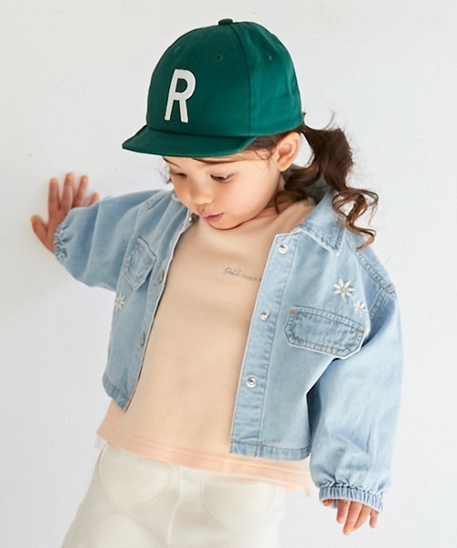 petit main（プティマイン）の「【GOOD PRICE】フレアー長袖T★（Tシャツ/カットソー・キッズ・ライトベージュ/オレンジ/アイボリー/グリーン・110cm/120cm/80ｃｍ/100cm/130cm/90cm）」の19枚目の写真