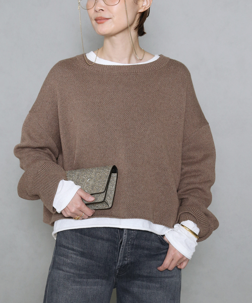 Deuxieme Classe Beauty プルオーバー Beauty プルオーバー（ニット/セーター）｜Deuxieme Classe