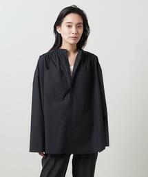 MARW UNITED ARROWS | ＜MARW UNITED ARROWS＞ギャザー オーバーシャツ(シャツ/ブラウス)