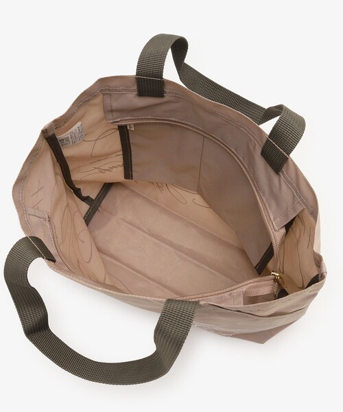 Afternoon Tea（アフタヌーンティー）の「スリットポケット付きロゴバッグS/ヴェロニカ・ハリム（エコバッグ/サブバッグ・レディース・ピンク/グレー・ONE SIZE）」の9枚目の写真