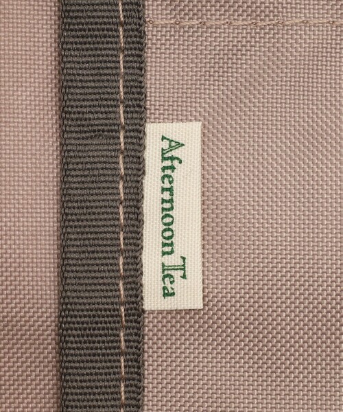 Afternoon Tea（アフタヌーンティー）の「スリットポケット付きロゴバッグS/ヴェロニカ・ハリム（エコバッグ/サブバッグ・レディース・ピンク/グレー・ONE SIZE）」の6枚目の写真