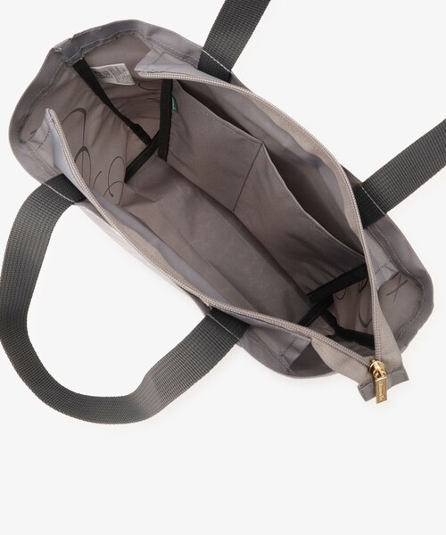 Afternoon Tea（アフタヌーンティー）の「スリットポケット付きロゴバッグS/ヴェロニカ・ハリム（エコバッグ/サブバッグ・レディース・ピンク/グレー・ONE SIZE）」の12枚目の写真