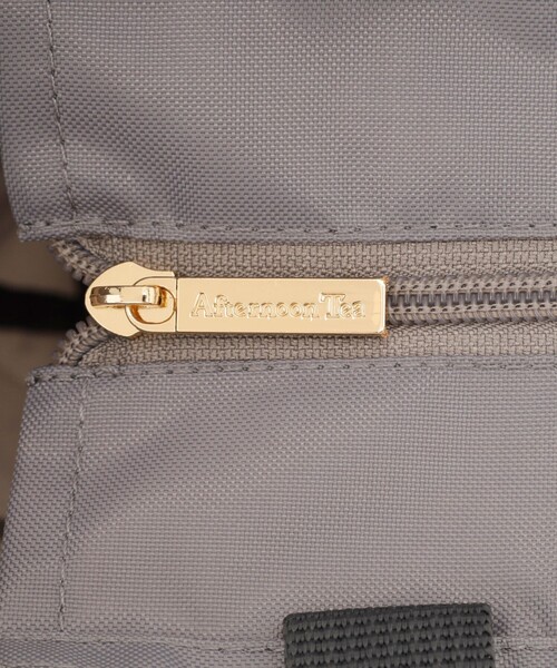 Afternoon Tea（アフタヌーンティー）の「スリットポケット付きロゴバッグS/ヴェロニカ・ハリム（エコバッグ/サブバッグ・レディース・ピンク/グレー・ONE SIZE）」の10枚目の写真