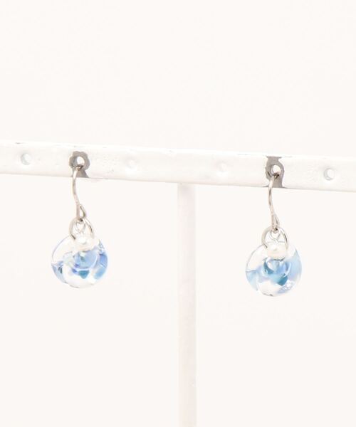 tone（トーン）の「【雨あがりの森】ティアドロップ・ピアス(MA)（ピアス（両耳用）・レディース・その他/ミント/ラベンダー/ピンク系その他/ブルー系その他・FREE）」の3枚目の写真