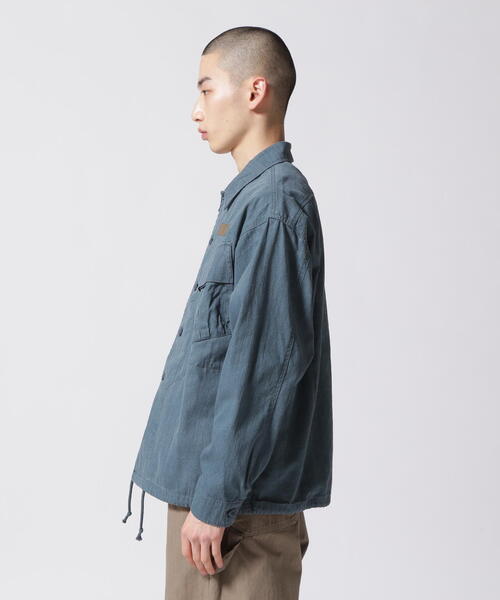 AVIREX（アヴィレックス）の「【WEB&DEPOT限定】PIGMENT DYED FATIGUE SHIRT / ピグメント ダイ ファティーグ シャツ / AVIREX / アヴィレックス（シャツ/ブラウス・レディース・ライトグリーン/ピンク/ブルー・L/M/2XL/XL）」の16枚目の写真