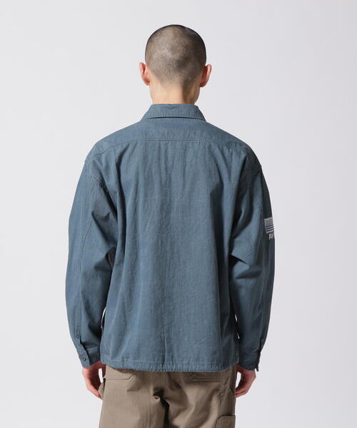 AVIREX（アヴィレックス）の「【WEB&DEPOT限定】PIGMENT DYED FATIGUE SHIRT / ピグメント ダイ ファティーグ シャツ / AVIREX / アヴィレックス（シャツ/ブラウス・レディース・ライトグリーン/ピンク/ブルー・L/M/2XL/XL）」の17枚目の写真