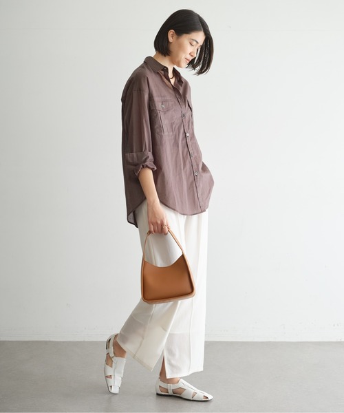 美品 GALLARDAGALANTE コットンローンシャツ 白 FREE 美品 GALLARDAGALANTE コットンローンシャツ 白 FREE - メルカリ