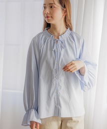 flower | リラックスフリルシャツ(シャツ/ブラウス)