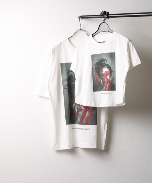 FRANKLIN & MARSHALL(フランクリンマーシャル)の「【Kt】【SIXSENCERECORD×FRANKLIN & MARSHALL】親子ペア Tシャツ(Tシャツ/カットソー・レディース・レッド/ブルー/グリーン・FREE)」の3枚目の写真
