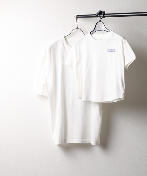 FRANKLIN & MARSHALL(フランクリンマーシャル)の「【Kt】【SIXSENCERECORD×FRANKLIN & MARSHALL】親子ペア Tシャツ(Tシャツ/カットソー・レディース・レッド/ブルー/グリーン・FREE)」の1枚目の写真
