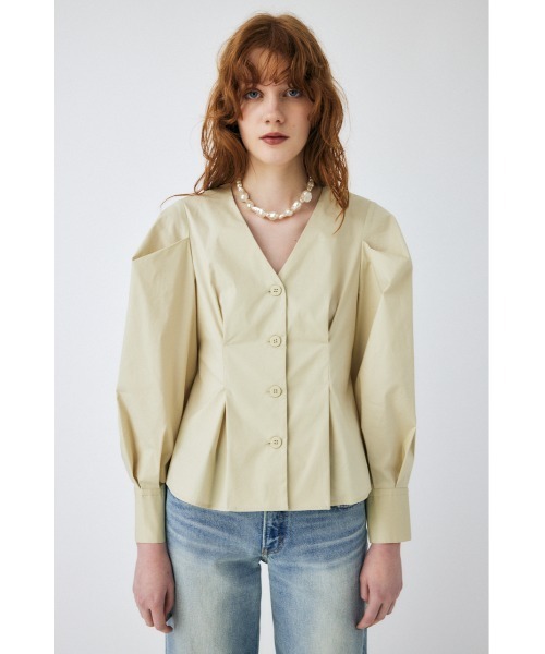MOUSSY（マウジー）の「WAIST FIT TUCK ブラウス（シャツ/ブラウス 
