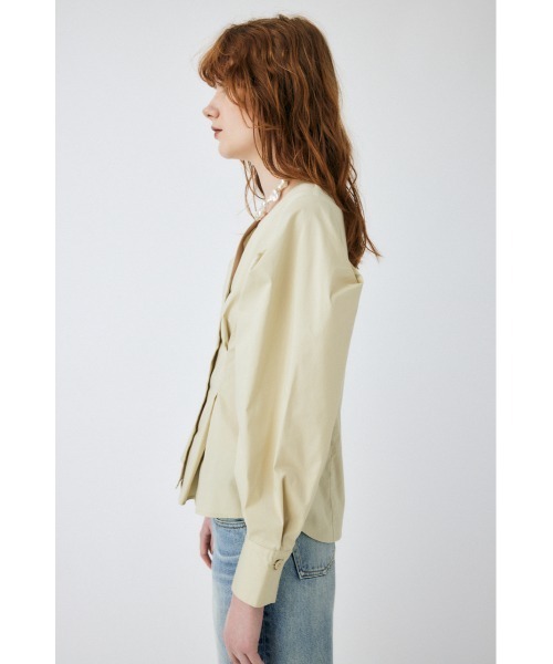MOUSSY（マウジー）の「WAIST FIT TUCK ブラウス（シャツ/ブラウス 