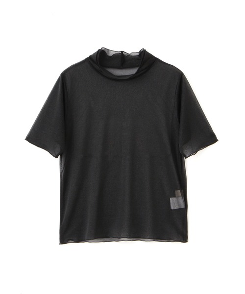 FREE'S MART（フリーズマート）の「◆メロー半袖シアーカットソー（Tシャツ/カットソー・レディース・パープル/ブラック/ホワイト・FREE）」の3枚目の写真