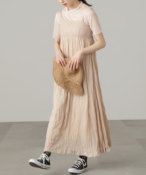 FREE'S MART（フリーズマート）の「◆メロー半袖シアーカットソー（Tシャツ/カットソー・レディース・パープル/ブラック/ホワイト・FREE）」の5枚目の写真