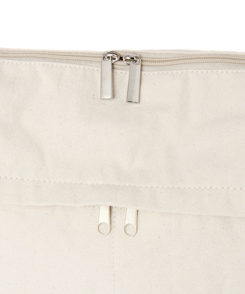 niko and...（ニコアンド）の「オリジナルロゴキャンバスショルダーバッグ（ショルダーバッグ・レディース・ブラック/ナチュラル/キャメル/グレー/ブルー系その他・0）」の16枚目の写真