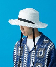 CIAOPANIC TYPY | 【SOUNDSGOOOOD/サウンズグッド】リボンストラップフリンジカンカンハット(ハット)