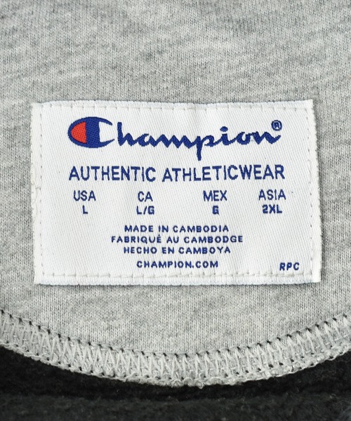 Champion(チャンピオン)の「【ヴィンテージ古着】Champion / チャンピオン フロントロゴ スウェットパーカー(パーカー・メンズ・ブラック・LARGE)」の5枚目の写真
