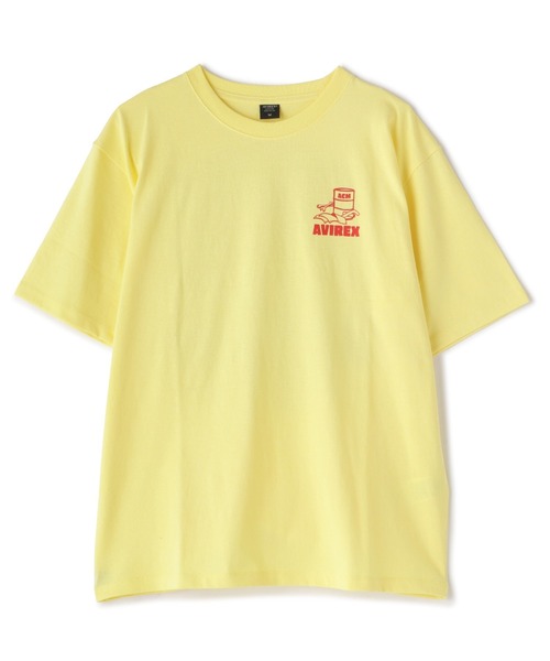 AVIREX（アヴィレックス）の「《WEB&DEPOT限定》CREW NECK T-SHIRT FLIGHT MECHANIC / クルーネック Tシャツ フライトメカニック / AVIREX / アヴィレックス（Tシャツ/カットソー・メンズ・ピンク/その他10/その他18/ブラック/ホワイト・F/L/M/2XL/XL）」の12枚目の写真