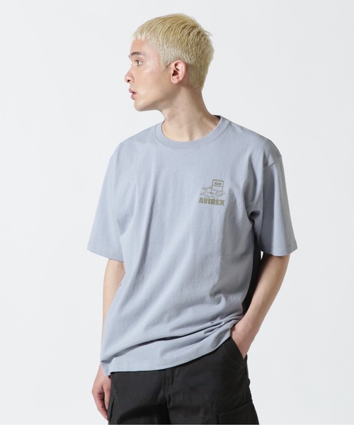 AVIREX（アヴィレックス）の「《WEB&DEPOT限定》CREW NECK T-SHIRT FLIGHT MECHANIC / クルーネック Tシャツ フライトメカニック / AVIREX / アヴィレックス（Tシャツ/カットソー・メンズ・ピンク/その他10/その他18/ブラック/ホワイト・F/L/M/2XL/XL）」の17枚目の写真