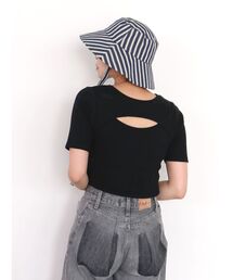 Ungrid | バックオープンフィットTee(Tシャツ/カットソー)