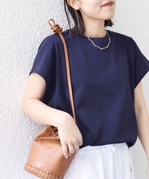 SHIPS（シップス）の「* 〈着丈が選べる2サイズ展開〉コットン 天竺 ドルマン スリーブ TEE 24SS ◇（Tシャツ/カットソー）」