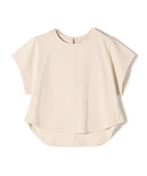 SHIPS（シップス）の「* 〈着丈が選べる2サイズ展開〉コットン 天竺 ドルマン スリーブ TEE 24SS ◇（Tシャツ/カットソー・レディース・ネイビー/オフホワイト/ピンク系/ブラック/ネイビー系/ライトブルー・SMALL/MEDIUM）」の7枚目の写真